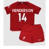 Liverpool Jordan Henderson #14 Hemmaställ Barn 2022-23 Korta ärmar (+ Korta byxor)